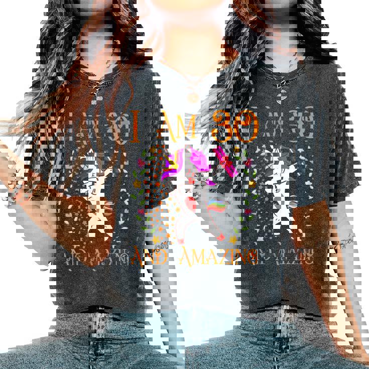Per Il 30° Compleanno Per Ragazze E Donne Mamma Di 30 Anni T-shirt comoda oversize da donna