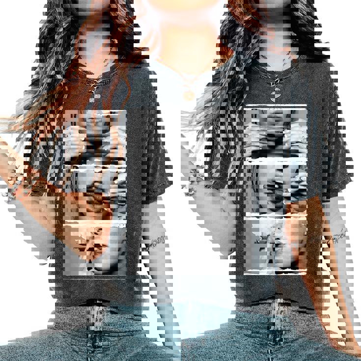 Rotola Come Una Boss Edgy & Cool Joint Rolling Queen T-shirt comoda oversize da donna