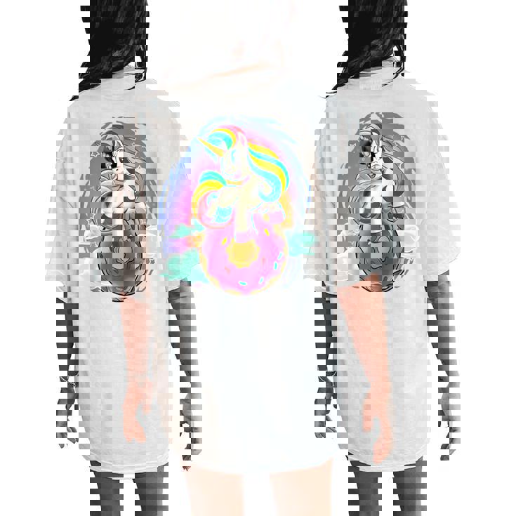 Cute Birthday Unicorn Rainbow Bright Colors Donut Sprinkles