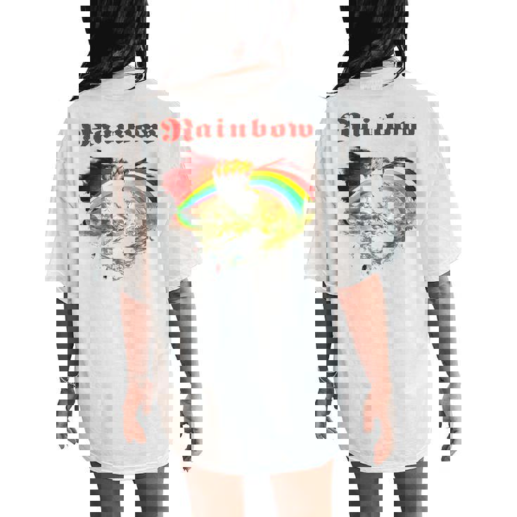 Rainbow Rising Ritchie Blackmore Rock Women's Oversized Comfort T