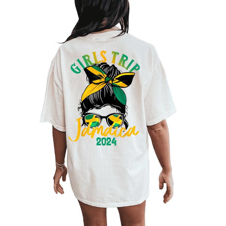 Jamaica 2024 Girls Trip Weekend Vacation Party Women's Oversized Comfort T-Shirt Back Print