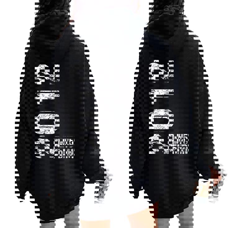 12 ° Compleanno Ragazza Anni 2012 12 Regalo Di Compleanno Felpa con cappuccio oversize da donna con stampa posteriore