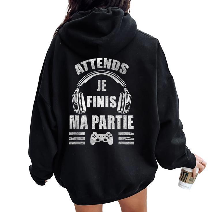 Sweat à Capuche 'Je Finis Ma Partie' - Parfait Pour Les Gamers, Garçons Et Filles, Fun Et Confortable