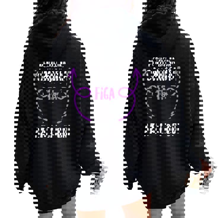 Camionista Maglia Con Testo Divertente Donna Ragazza Felpa con cappuccio oversize da donna con stampa posteriore