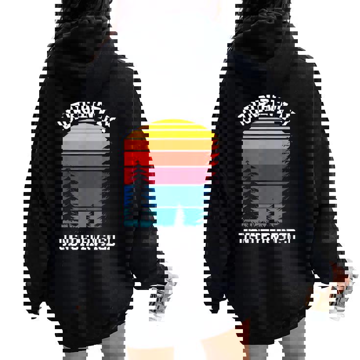Currently Unsupervised Sayings Sarcasm Sarcastic Women Oversized Hoodie Back Print Currently Unsupervised Sayings Sarcasm Sarcastic Women Oversized Hoodie Back Print