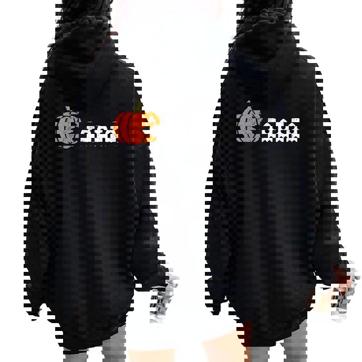 Halloween Gamer Gaming Pumpkin Ghost Boys Women Oversized Hoodie Back Print