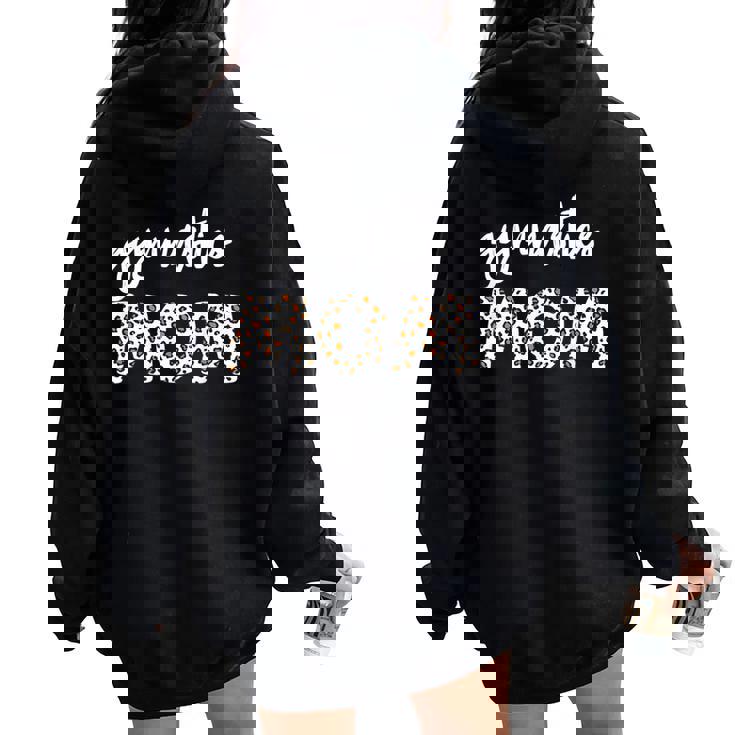 Gymnastics Mom Gymnastics Meet Day Top Balance Gymnast Women Oversized Hoodie Back Print
