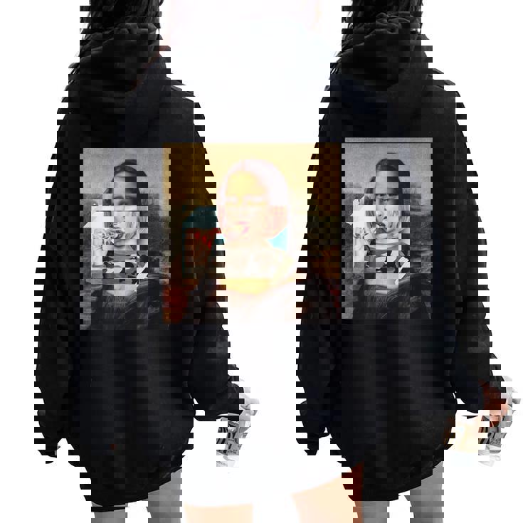 La Gioconda Mona Lisa Estética E-Girls Divertido Arte Pop Women