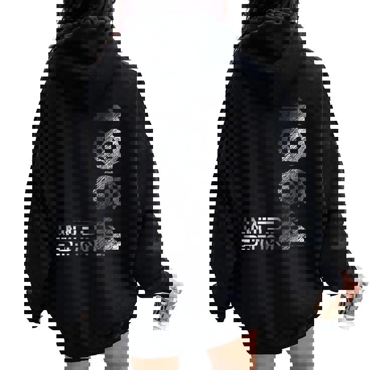 Limited Edition 1964 Man Woman 60Th Birthday 60 Women Oversized Hoodie Back Print