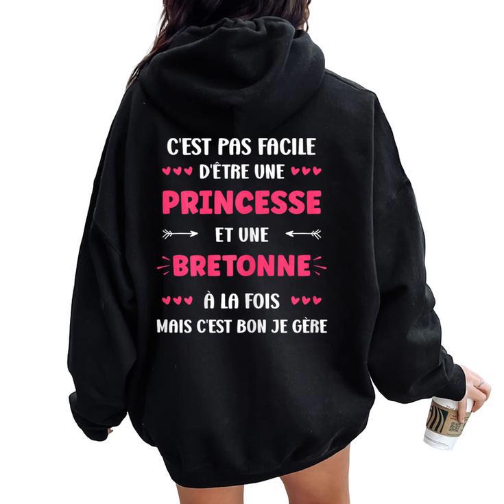 Kiné Et Princesse À La Fois Humour Original Rigolo Sweat à capuche femme