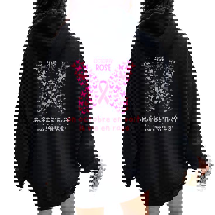 Cancer Du Sein, Chat Noir, Halloween, Sweat-shirt à Col Rond, Rose