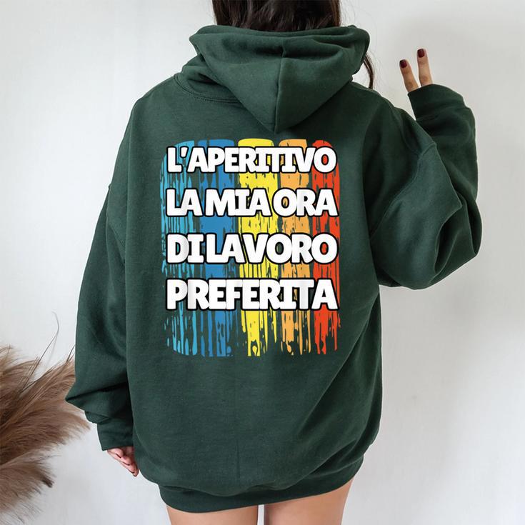 Felpa donna Baci & Abbracci con pelliccia, tasche e cappuccio