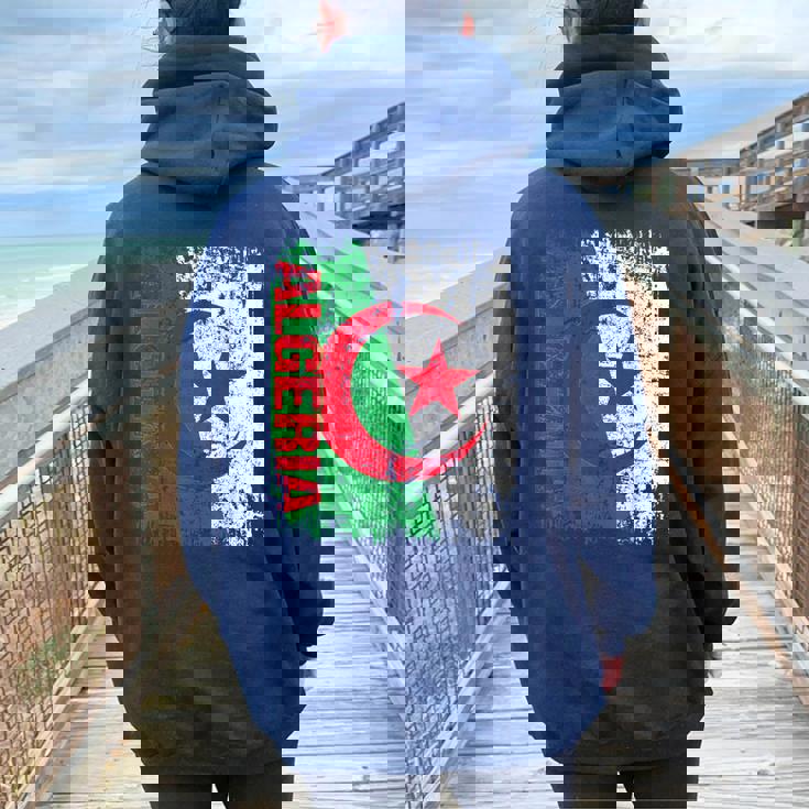 Algerie Drapeau Hommes S Enfants Algerie Sweat à capuche oversize