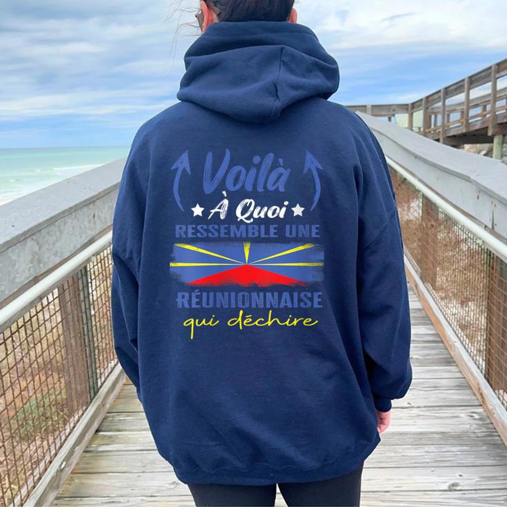 Sweat à Capuche Île De La Réunion - Cadeau Pour Homme, Femme, Enfant Réunionnais Ou Amoureux De L'Outre-Mer - 9