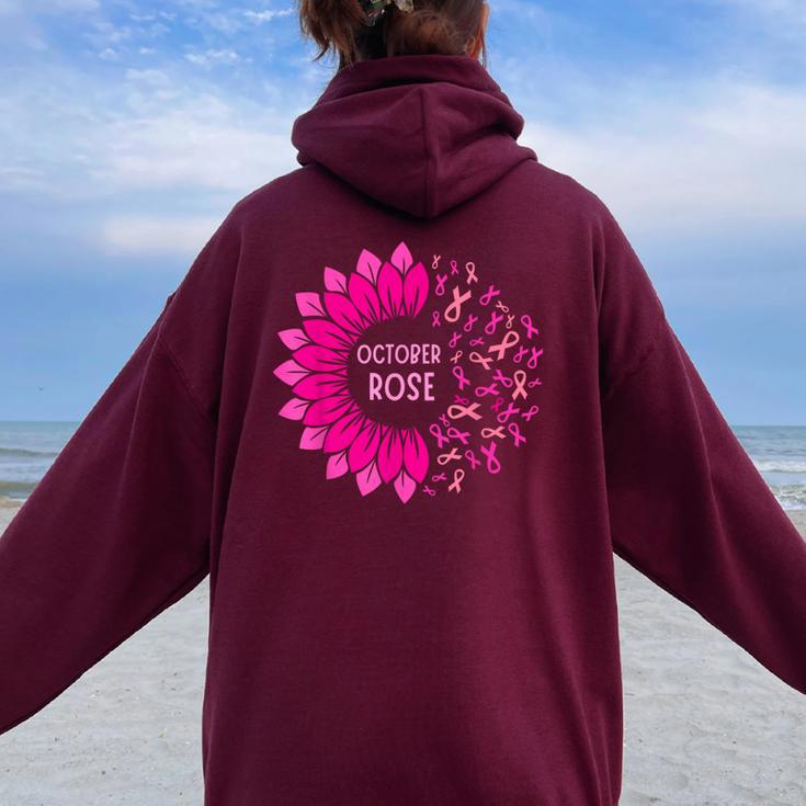 Sweat à Capuche Octobre Rose - Sensibilisation Cancer Du Sein, Ruban Et Papillon, Coupe Classique 241g