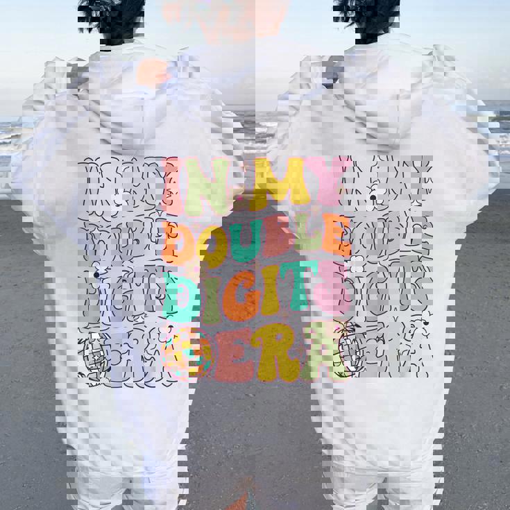 Ten Is A Vibe Retro Smile 10 Year Old 10Th Birthday Girl Women