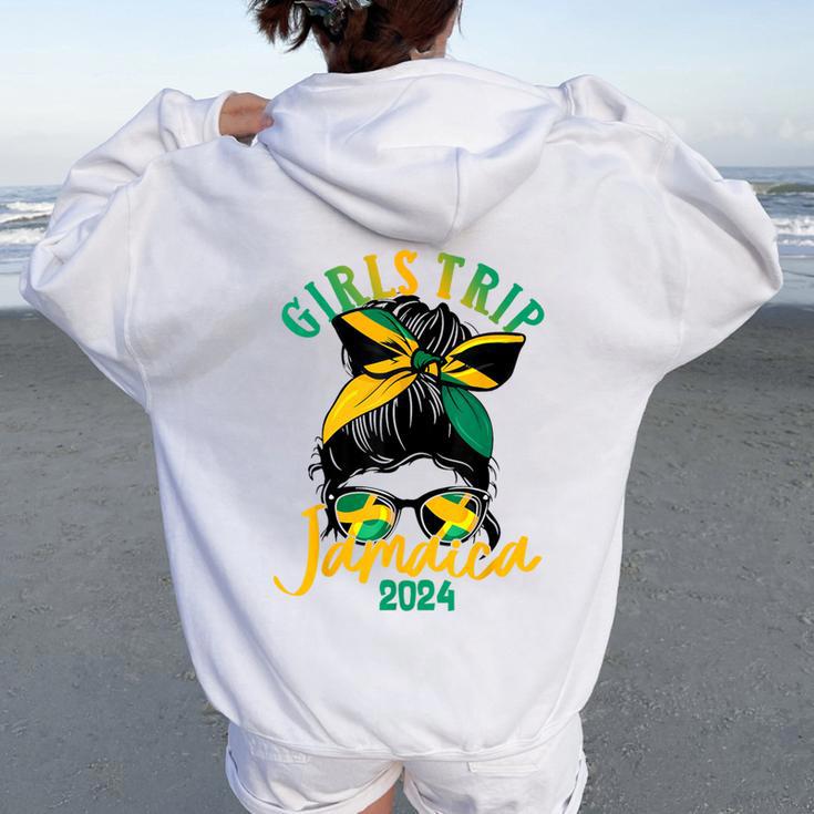 Jamaica 2024 Girls Trip Weekend Vacation Party Women Oversized Hoodie Back Print