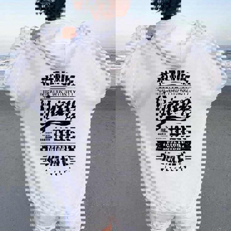 Sintage De 1985 Para Retro Divertidas Cumpleaños De 1985 Women Oversized Hoodie Back Print