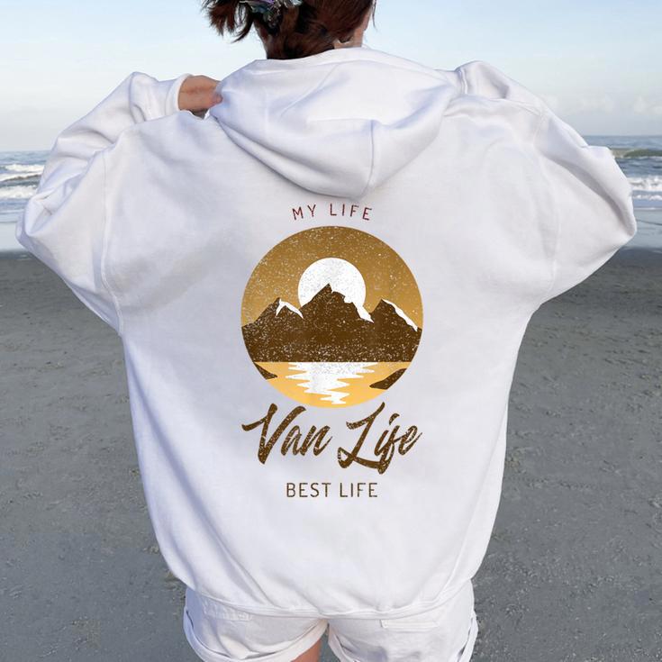 Sweat à Capuche Femme Oversize – Manches Longues – Motif Lettres – Loungewear Confortable Mi-Saison