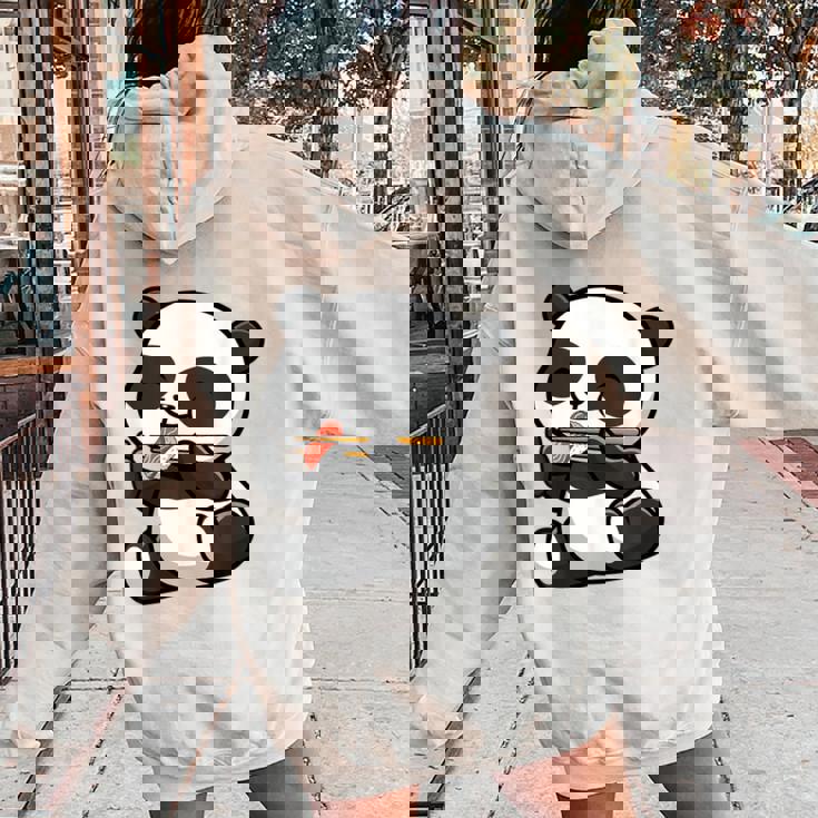 Kawaii Anime Panda Sushi Dessin Traditionnel Japonais Sweat à