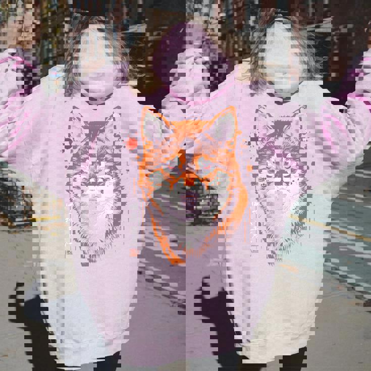 Graphique Motif Loup Pour Hommes S Enfants Manche Longue Sweat à