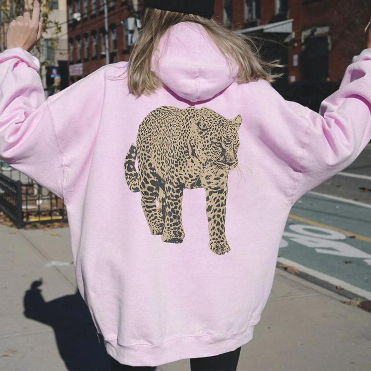 Sweat à Capuche Victoria's Secret PINK - Motif Léopard, Couleur Aqua, Taille XS, Neuf Avec étiquettes