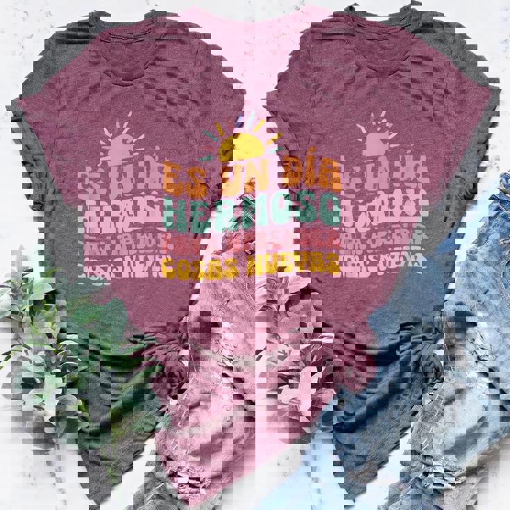 Spanish Multilingual Teacher Dual Languages Bilingual Bella Canvas T-shirt