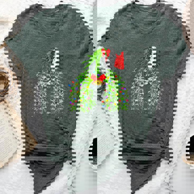 Christmas Nurse Respiratory Therapist Lung Nursing Bella Canvas T-shirt