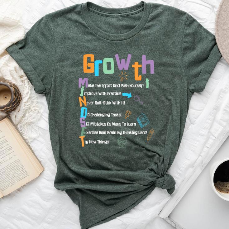 Growth Mindset Positive Saying Teacher For Classroom Women T-shirt ...