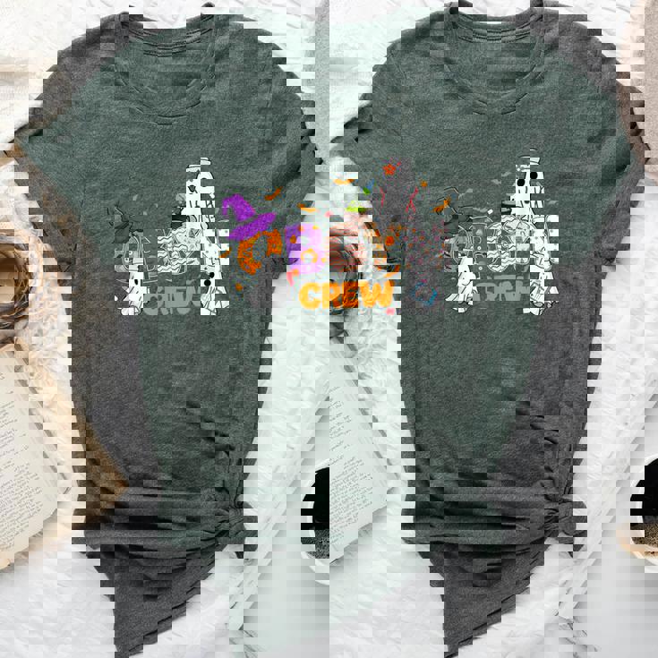 Halloween Obgyn Crew Cute Boo Ghost Nurse Nursing Scrub Bella Canvas T-shirt