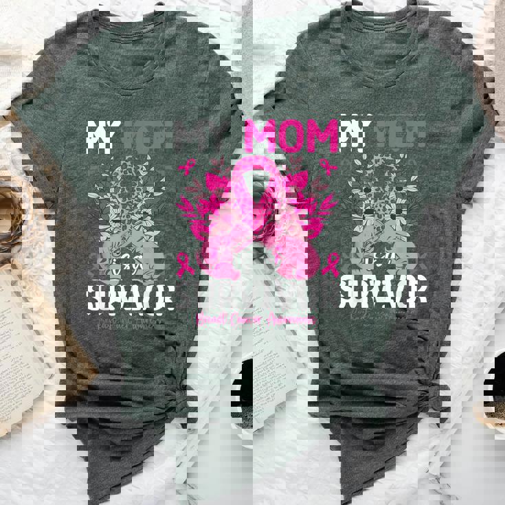 I'm A Survivor Breast Cancer Awareness Heart Women Bella Canvas T