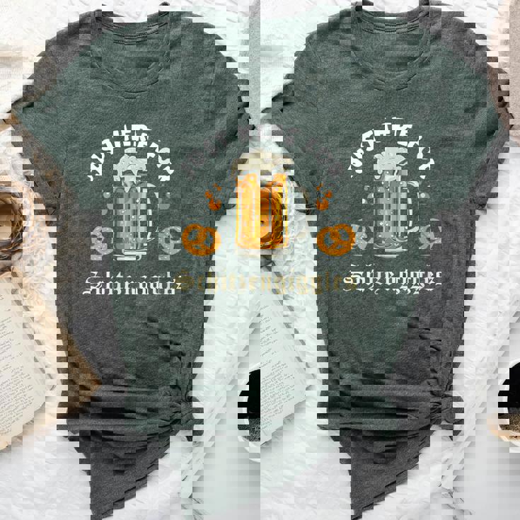 Oktoberfest Group Bachelor Party Here For Schitzengiggles Bella Canvas T-shirt