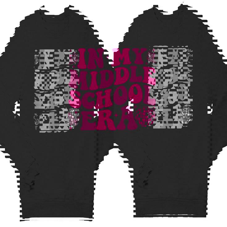 Groovy In My Middle School Era Back To School Teacher Youth Sweatshirt