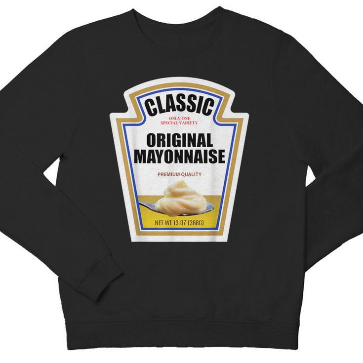 Mayonmaise Condiment Group Halloween Costume Adult Kid Youth Sweatshirt