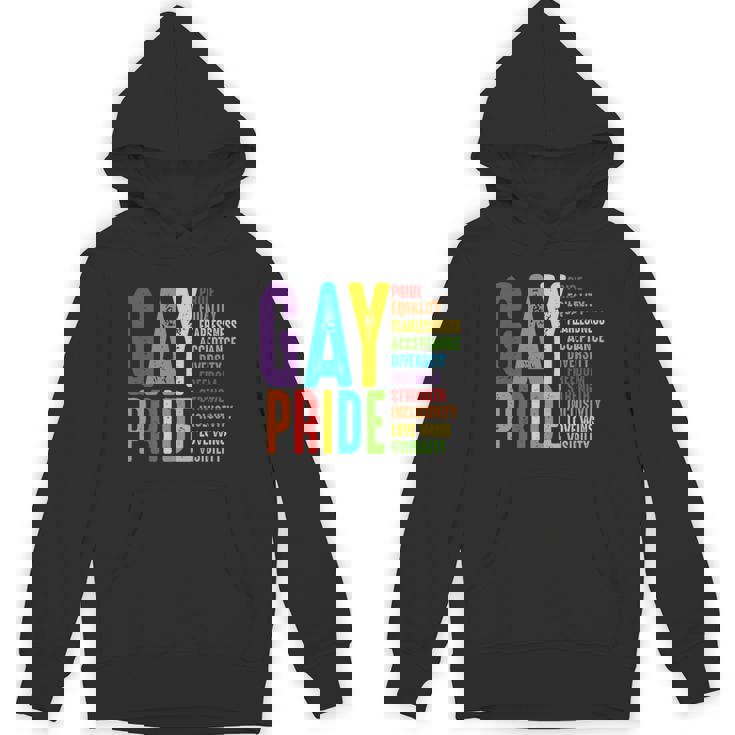 Gay Pride Equality Pride Fearless Freedom Human Rights LGBT Premium Unisex Hoodie
