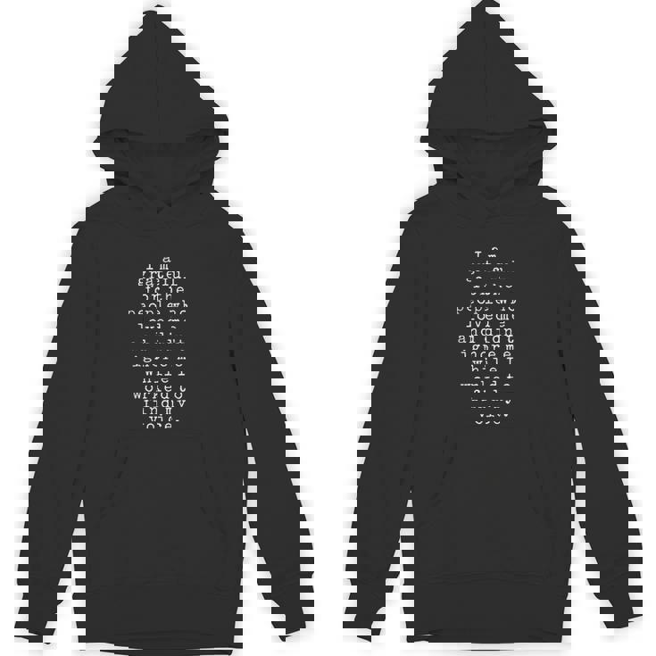 I Am Grateful For The People Who Loved Me And Didn't Ignore Unisex Hoodie