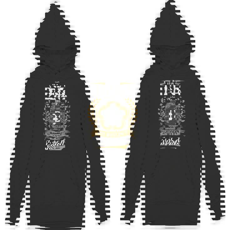 It's A Dena Thing You Wouldn't Understand Personalized Last Name Dena Family Crest Coat Of Arm Hoodie