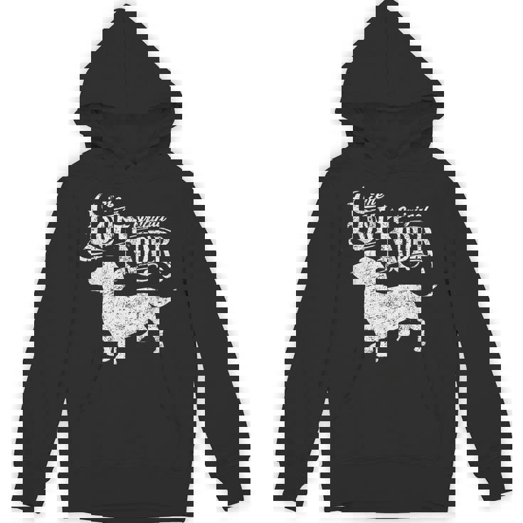 The Original Low Rider Dachshund Dog Dachshund Unisex Hoodie