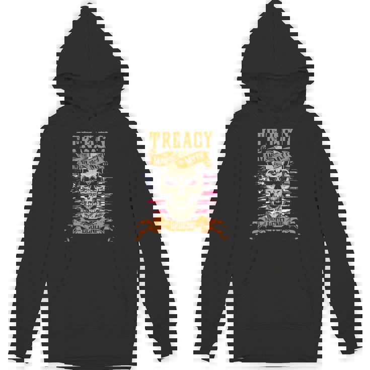 Treacy The Man The Myth The Legend Personalized Last Name Hoodie