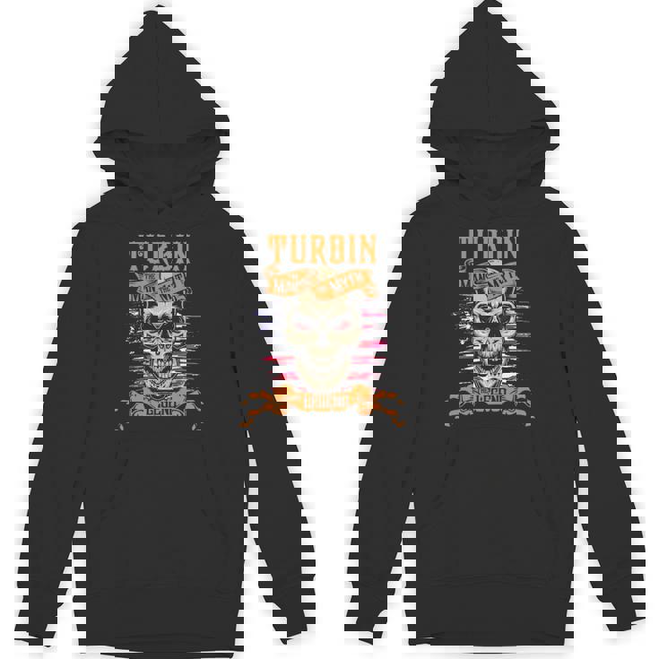 Turbin The Man The Myth The Legend Personalized Last Name Hoodie