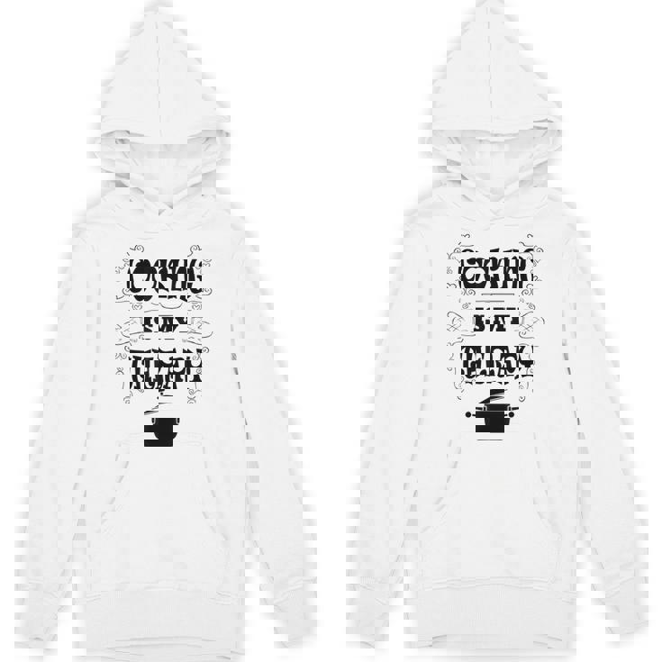 Cooking Is My Therapy Baking Chef Unisex Hoodie