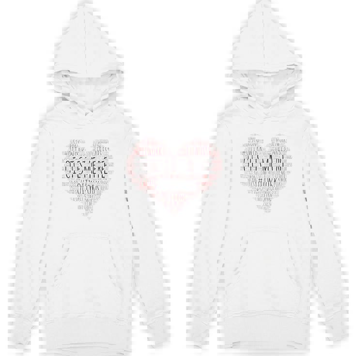 OIT Heart Tshirt For Fearless OIT Graduates Unisex Hoodie