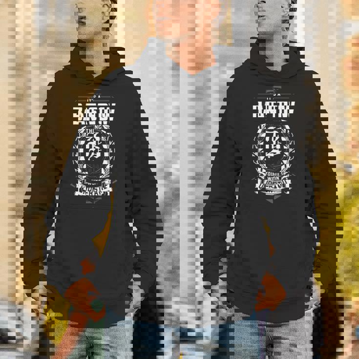 It's A Barstow Thing You Wouldn't Understand Personalized Last Name For Barstow Hoodie