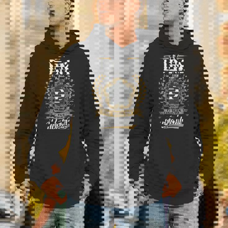 It's A Dena Thing You Wouldn't Understand Personalized Last Name Dena Family Crest Coat Of Arm Hoodie