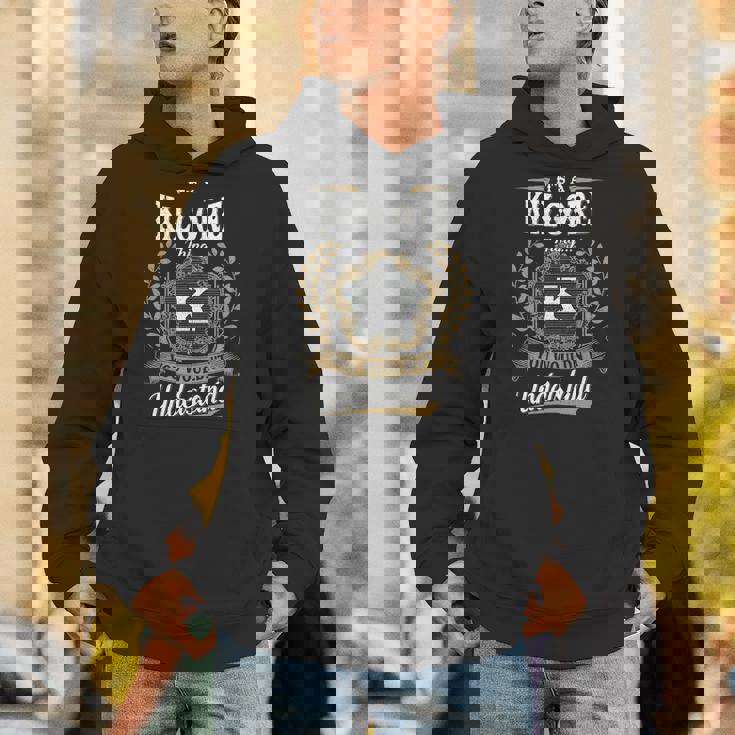 It's A Kilgore Thing You Wouldn't Understand Personalized Last Name Kilgore Family Crest Coat Of Arm Hoodie