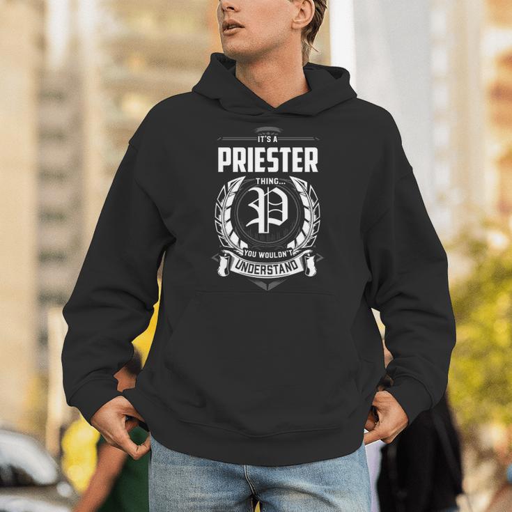 It's A Priester Thing You Wouldn't Understand Personalized Last Name For Priester Hoodie