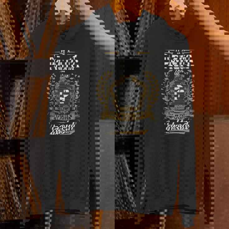 It's A Pagliuca Thing You Wouldn't Understand Personalized Last Name Pagliuca Family Crest Coat Of Arm Hoodie