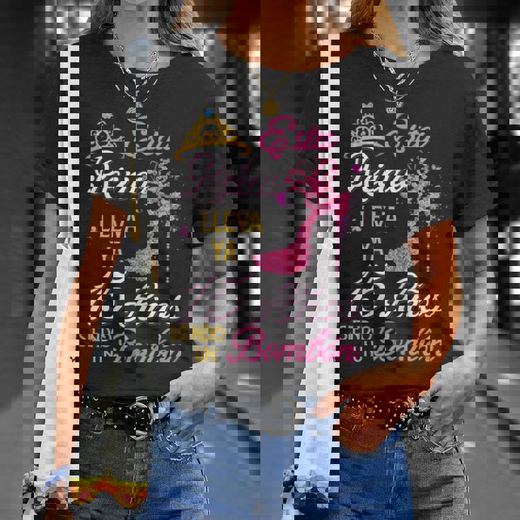 15 Años Siendo Un Bombón Cumpleaños 15 Años Camiseta unisex Regalos para ella