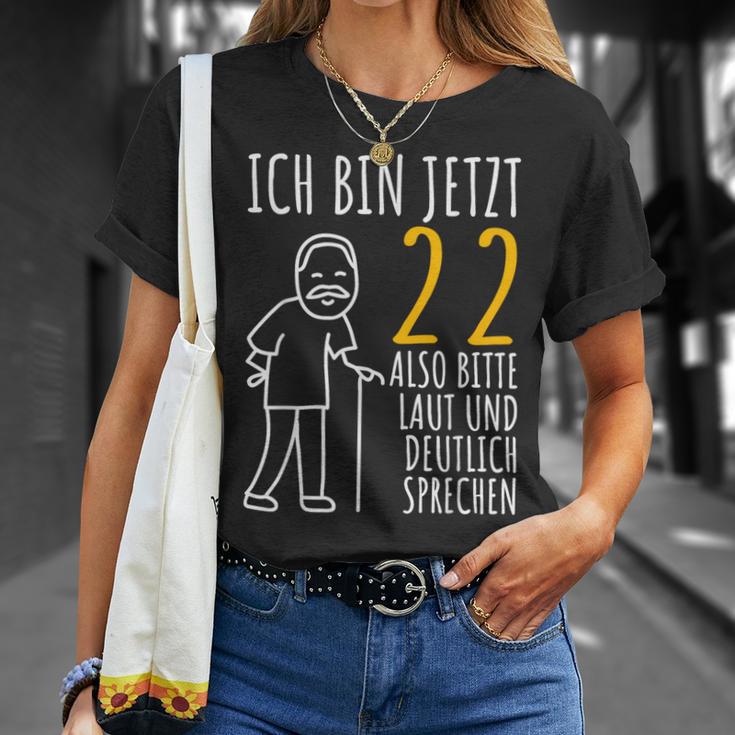 22Nd Birthday Man Ich Bin Jetzt 22 22Nd Birthday T-Shirt Geschenke für Sie