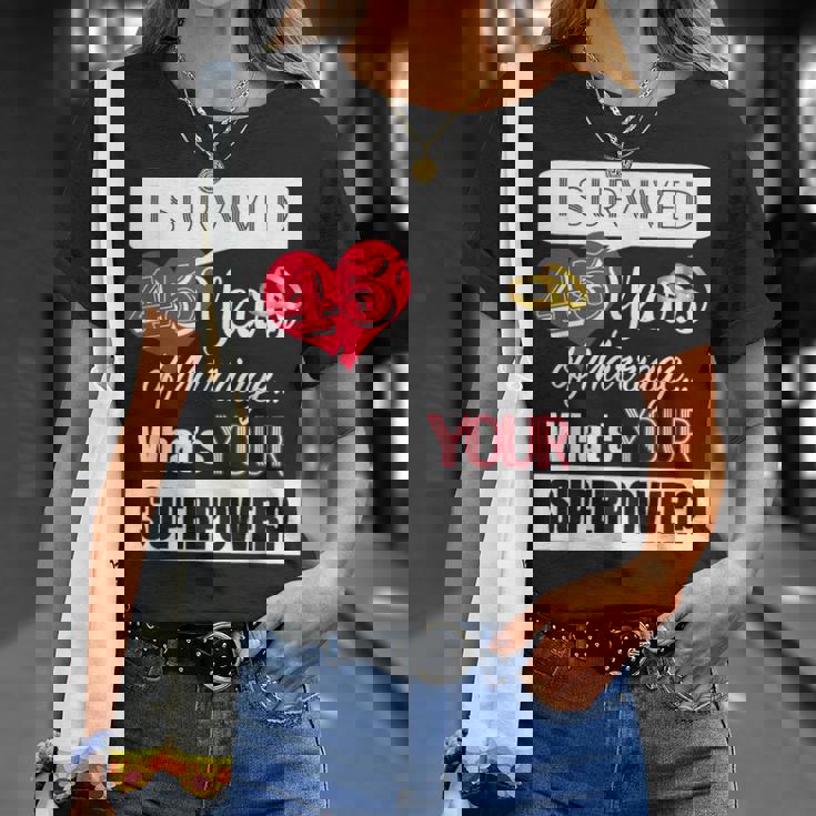 45 Aniversario De Boda Regalo Para Pareja 45 Años Aniversario Camiseta unisex Regalos para ella